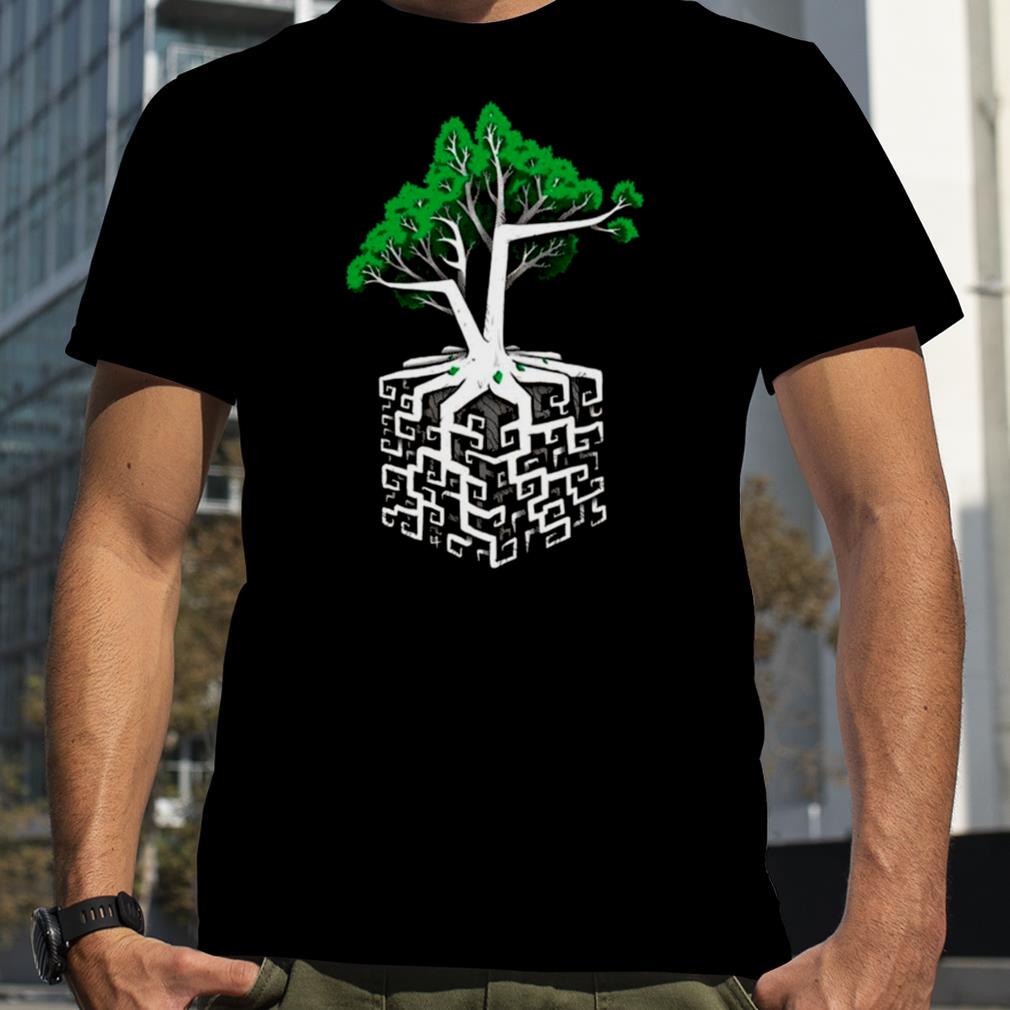 Cube Root Retro Design shirt