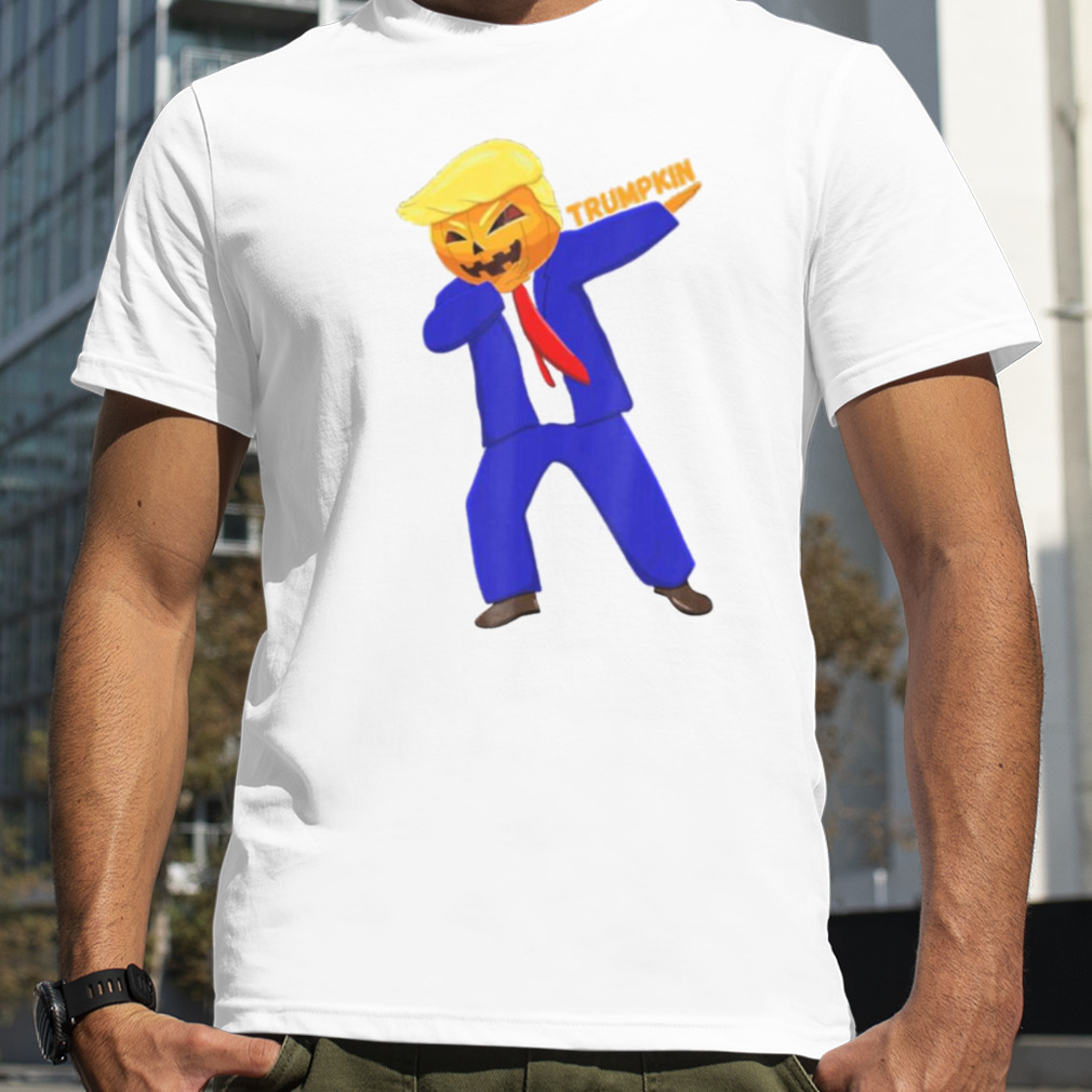 Dabbing Trumpkin Funny Trump Halloween T Shirt