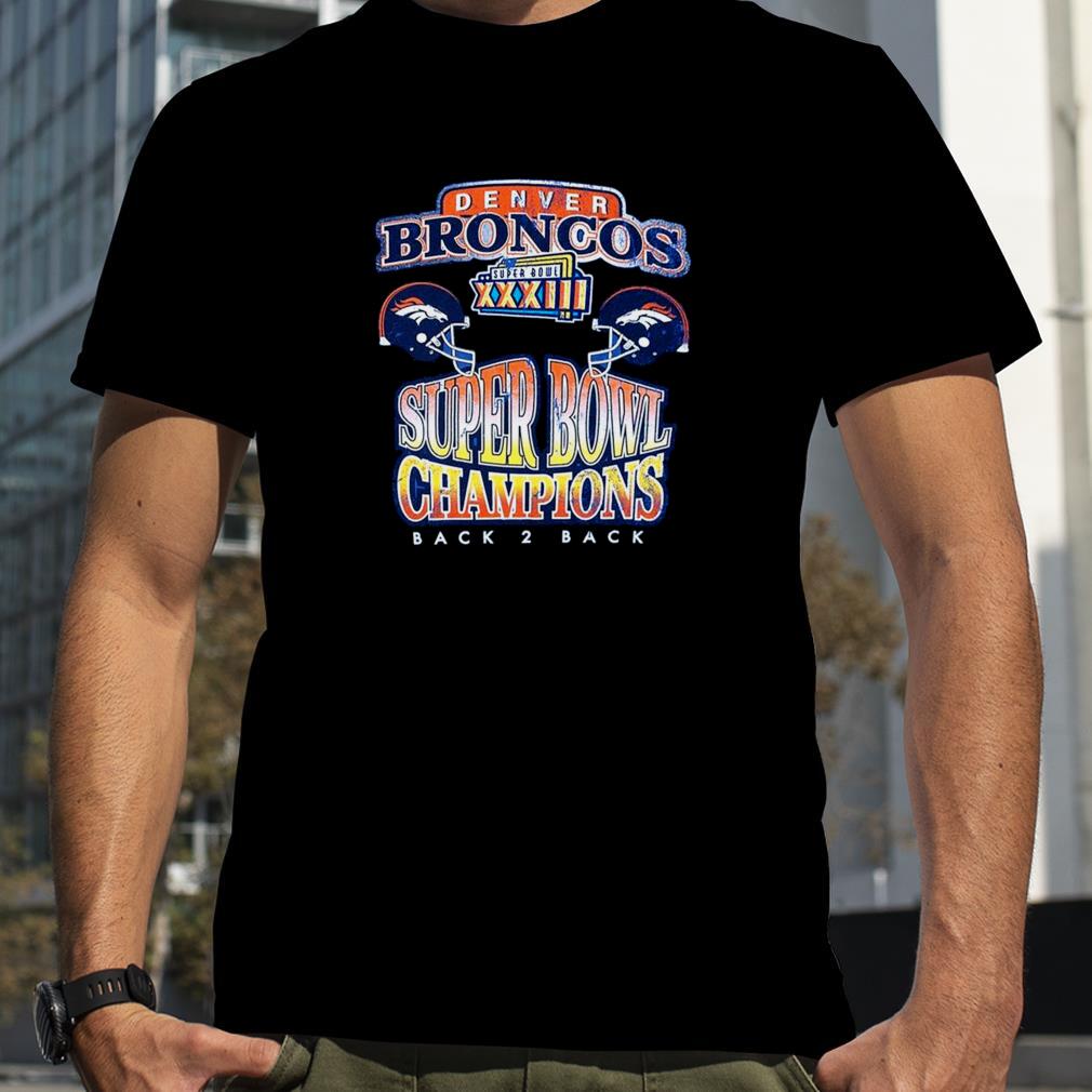 Denver Broncos Mitchell & Ness NFL Throwback Champs T Shirt