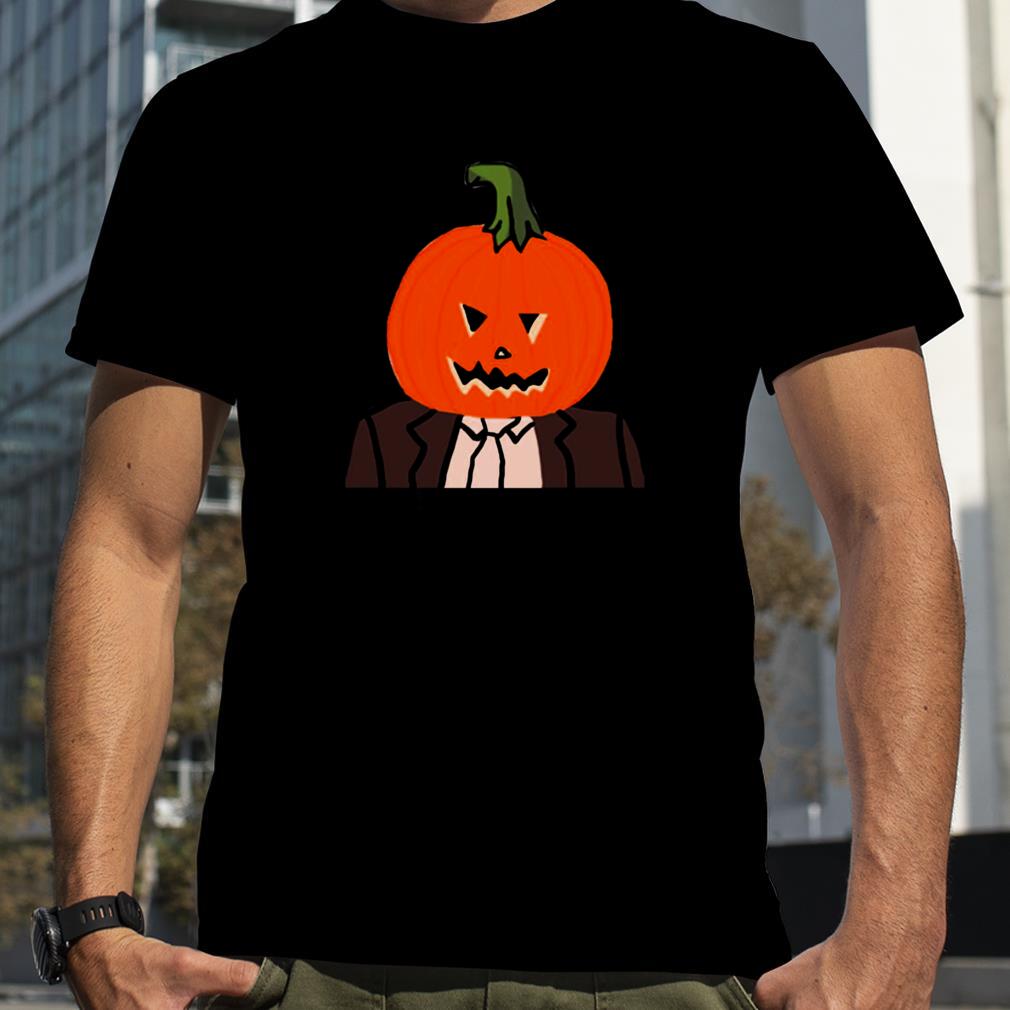 Dwight Schrute Pumpkin Head Halloween shirt