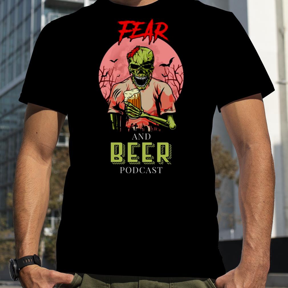 Dying For Fear And Beer Halloween Horror Nights Shirts