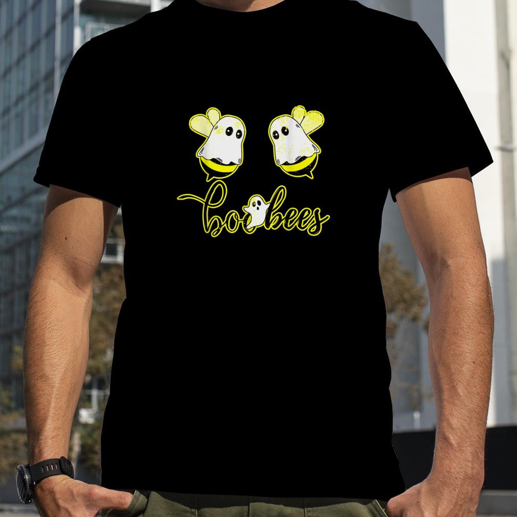 Funny Halloween Costume Shirt Boo Distressed Funny Bee T Shirt