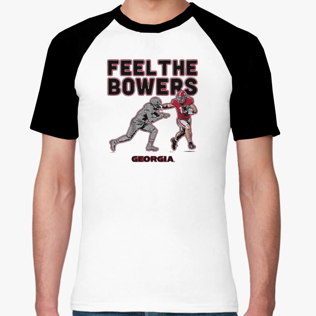 Georgia Bulldogs Brock Bowers Feel The Bowers shirt