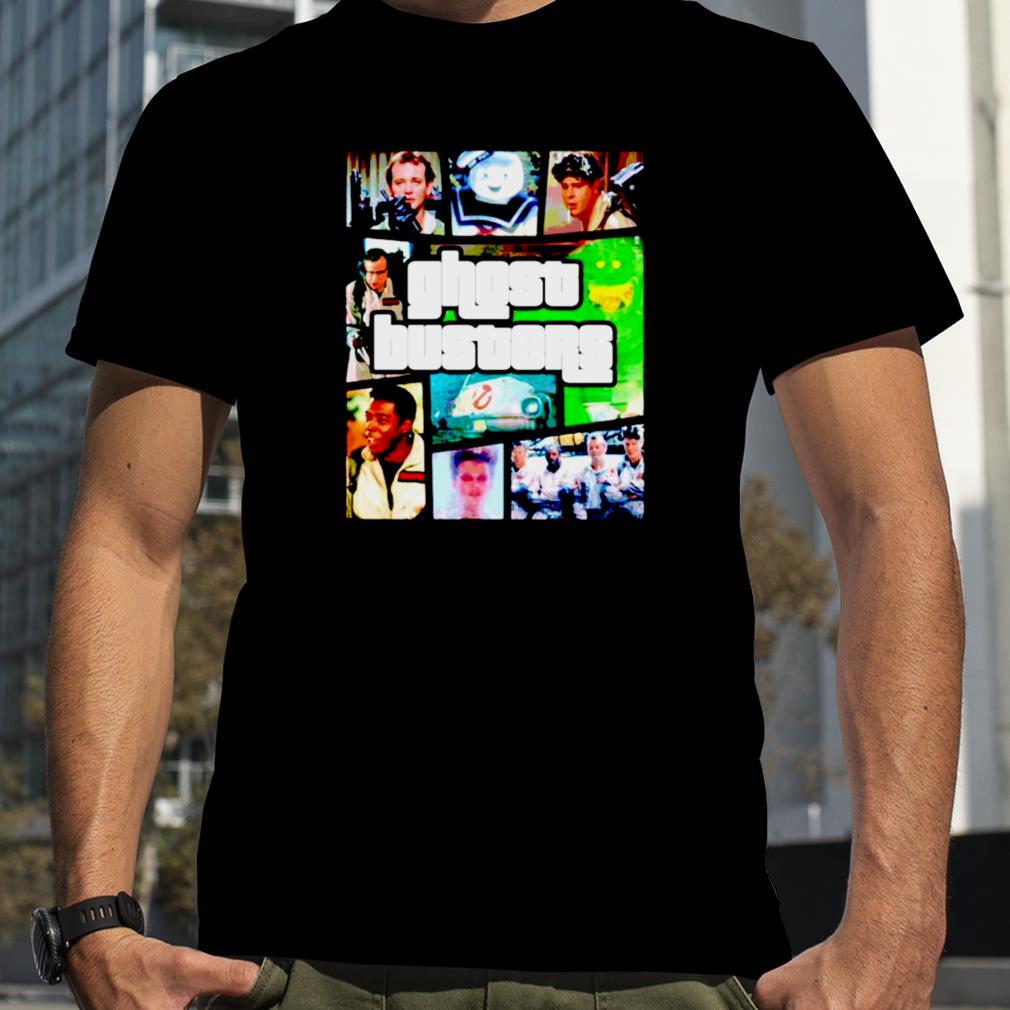 Ghost busters grand theft auto parody shirt
