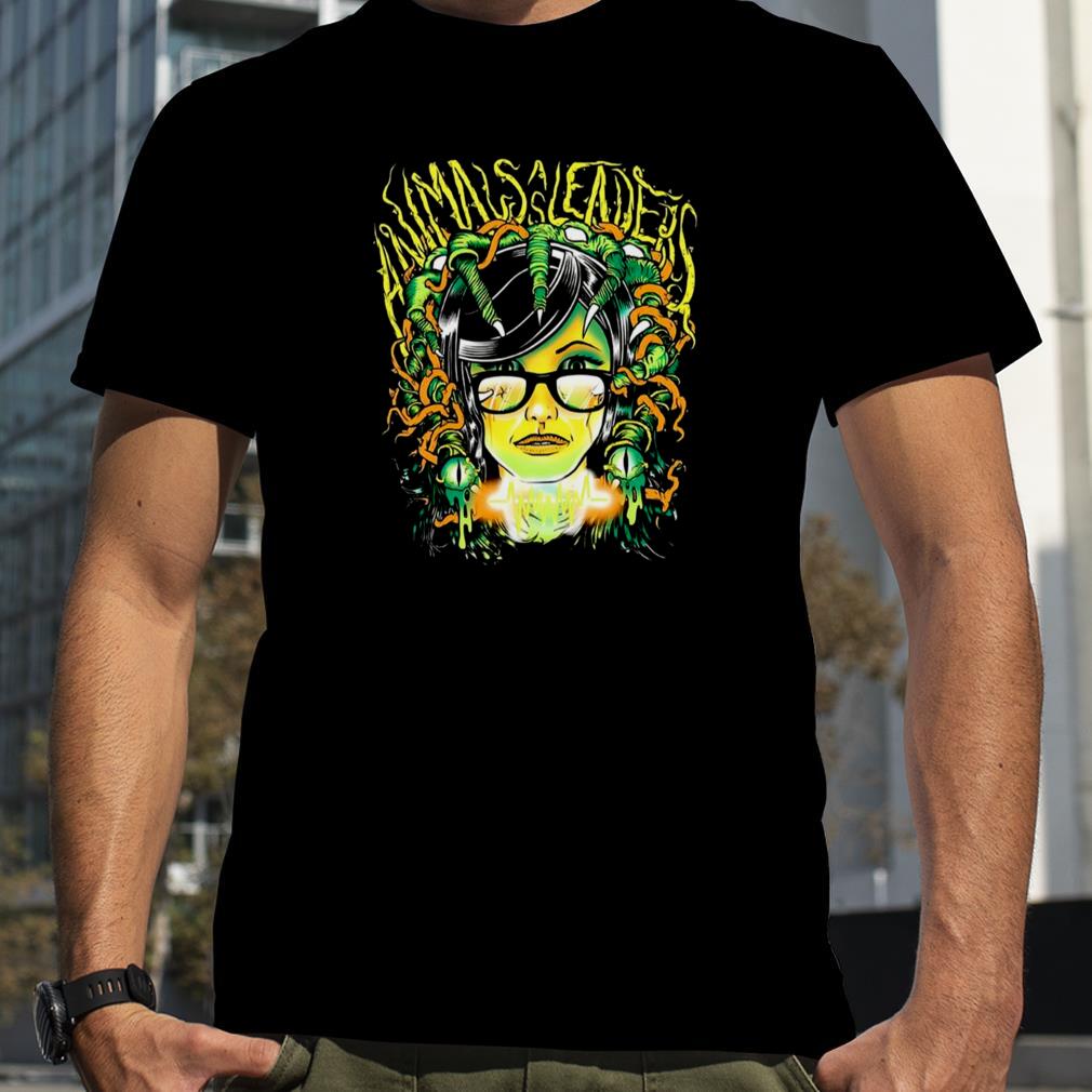 Girl With Glasses Graphic Animals As Leaders shirt
