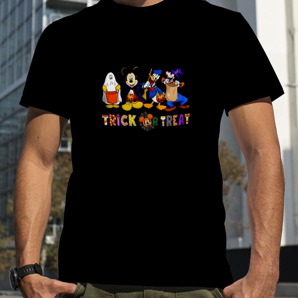 Halloween Dlsney Inspired Mickey Donald Pluto Shirt