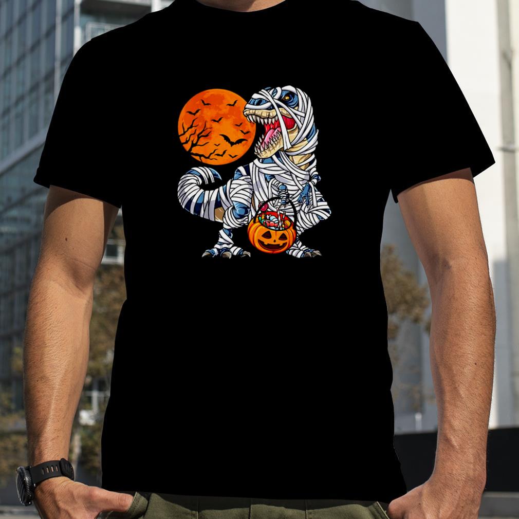 Halloween Horror Nights Shirts Dinosaur T Rex Mummy Pumpkin shirt