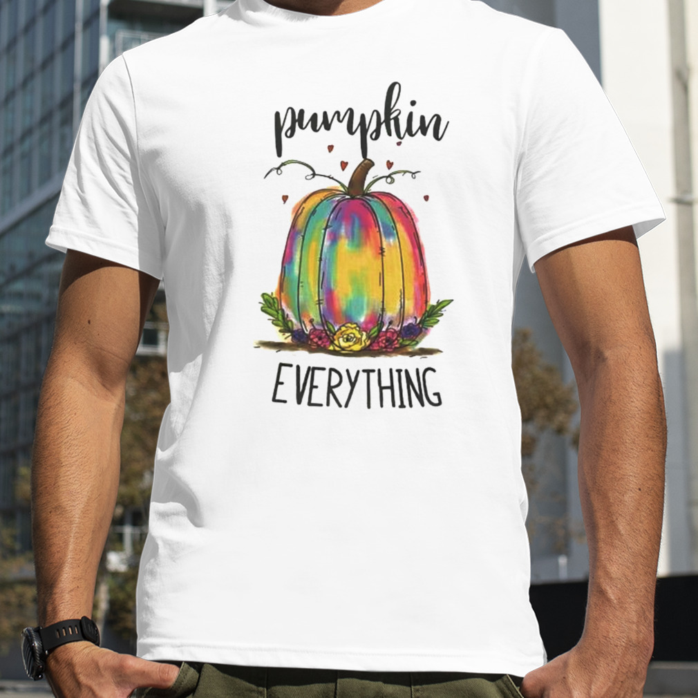 Halloween pumpkin everything shirt