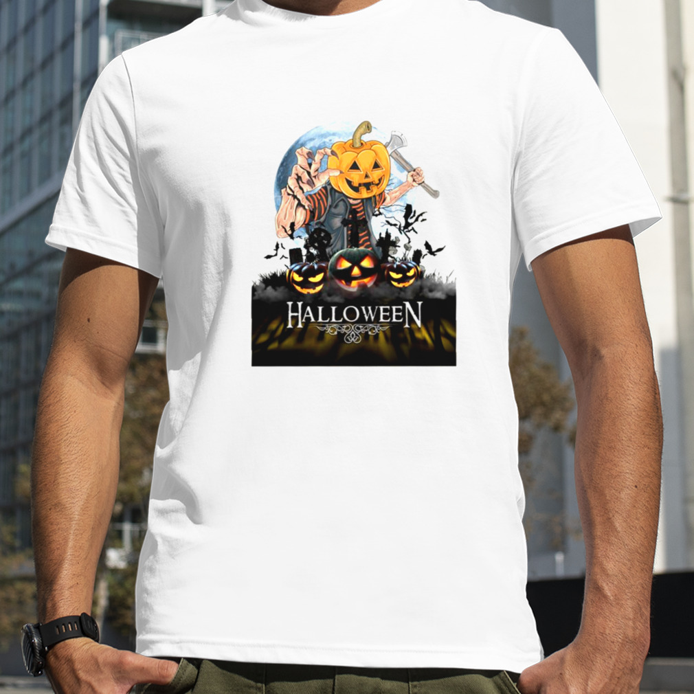 Happy Pumkin Halloween Illustration shirt