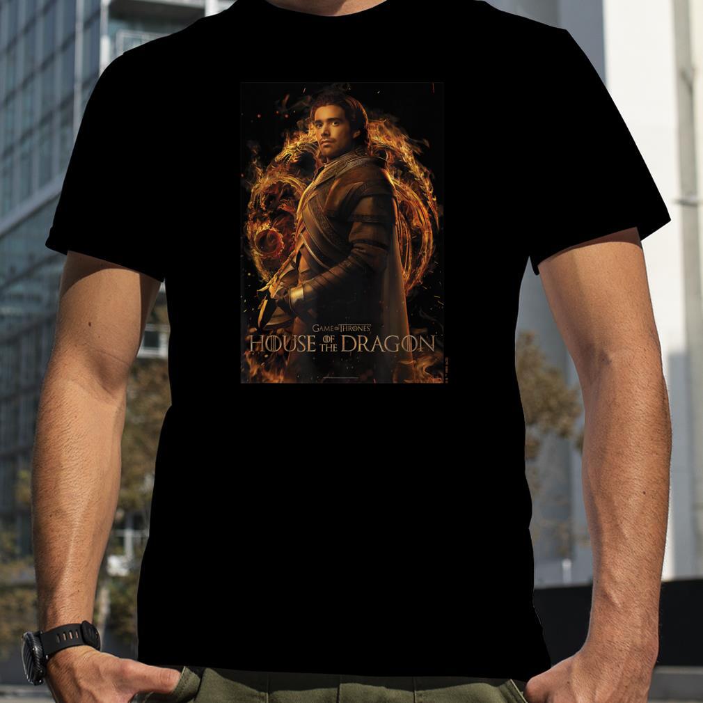 House of the Dragon Criston Cole Fire And Blood Poster T Shirt