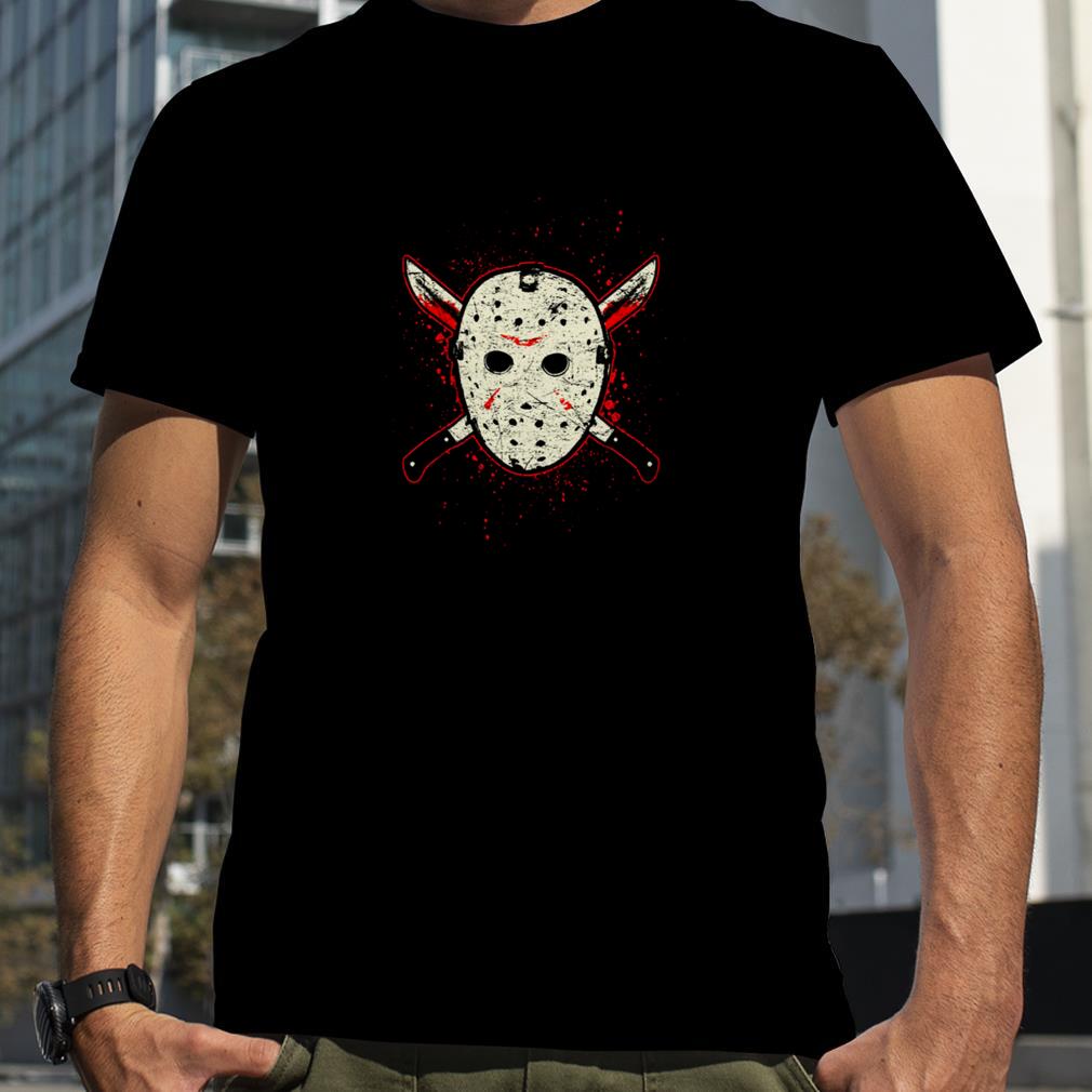 Jason Voorhees Sublimated Faux Friday the 13th Hockey Jerse sshirt