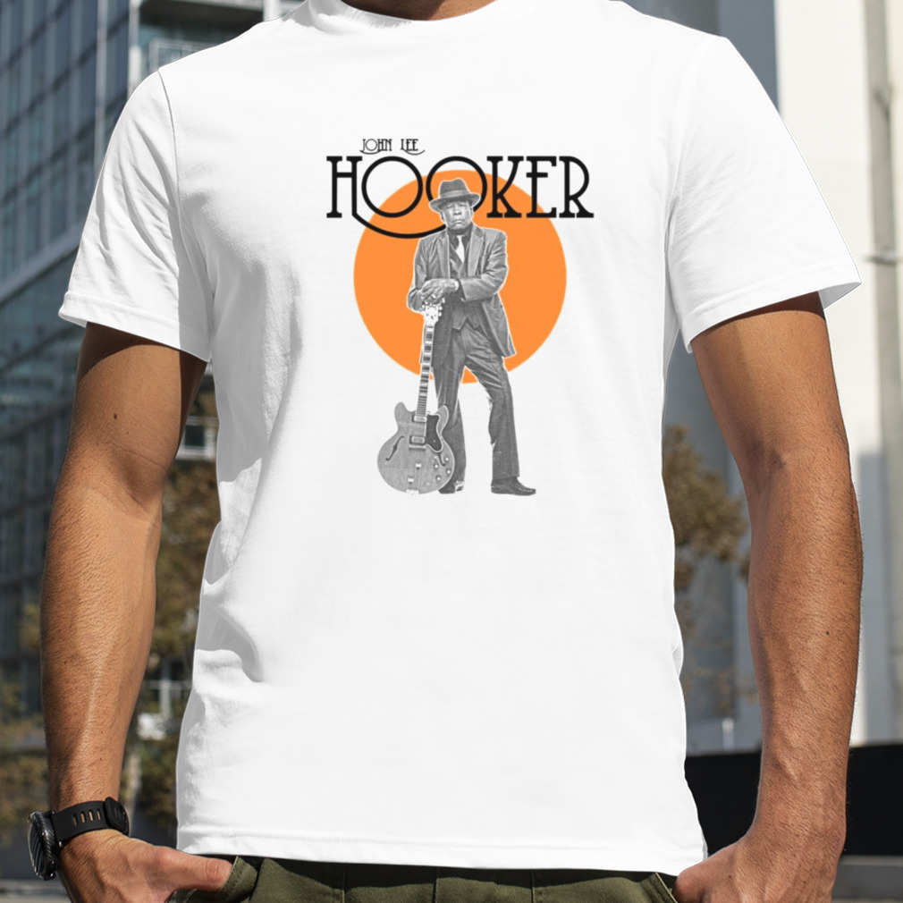 John Lee Hooker Retro Blues Icon Tribute shirt