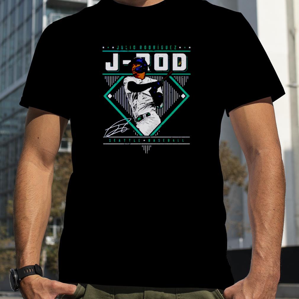 Julio Rodriguez Seattle diamond name shirt