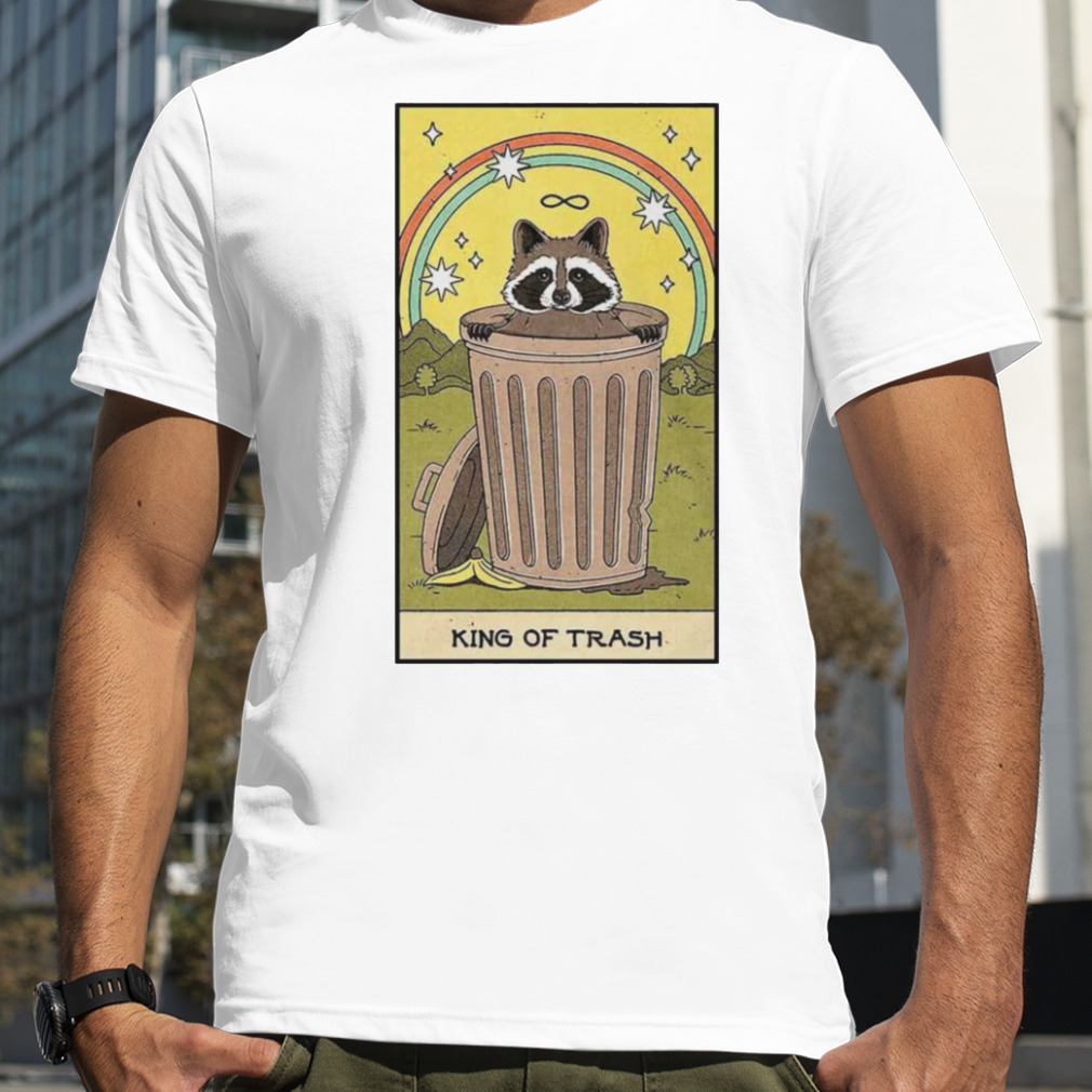 King Of Trash Raccoon Tarot Card shirt