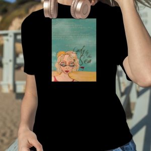 Lady By The Sea Stephen Sanchez Typographic shirt
