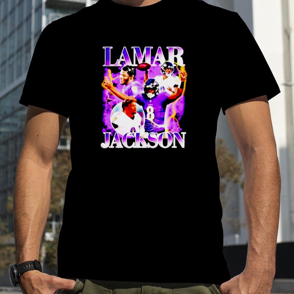 Lamar Jackson Ravens football NFL shirt