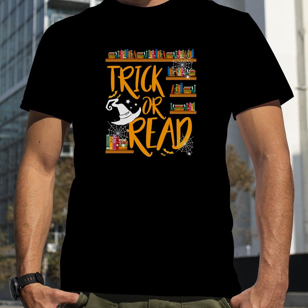 Librarian Trick Or Read Halloween Book Lovers shirt