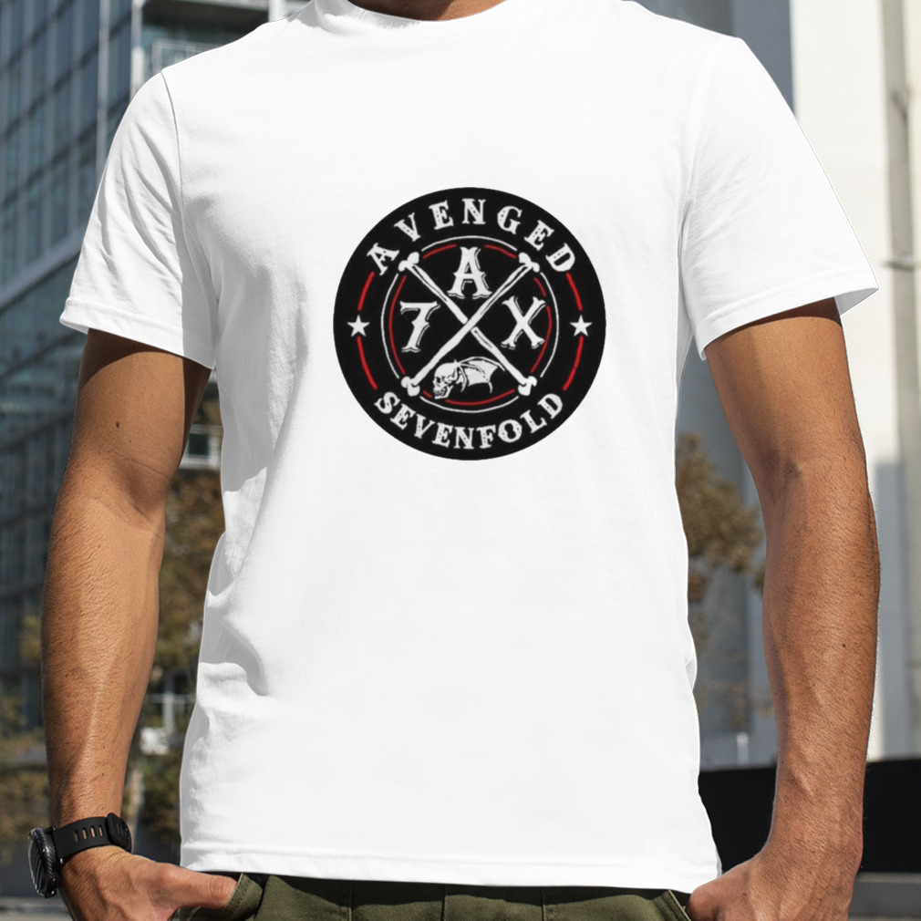 Logo 7ax Skeleton Avenged Sevenfold Band T Shirt