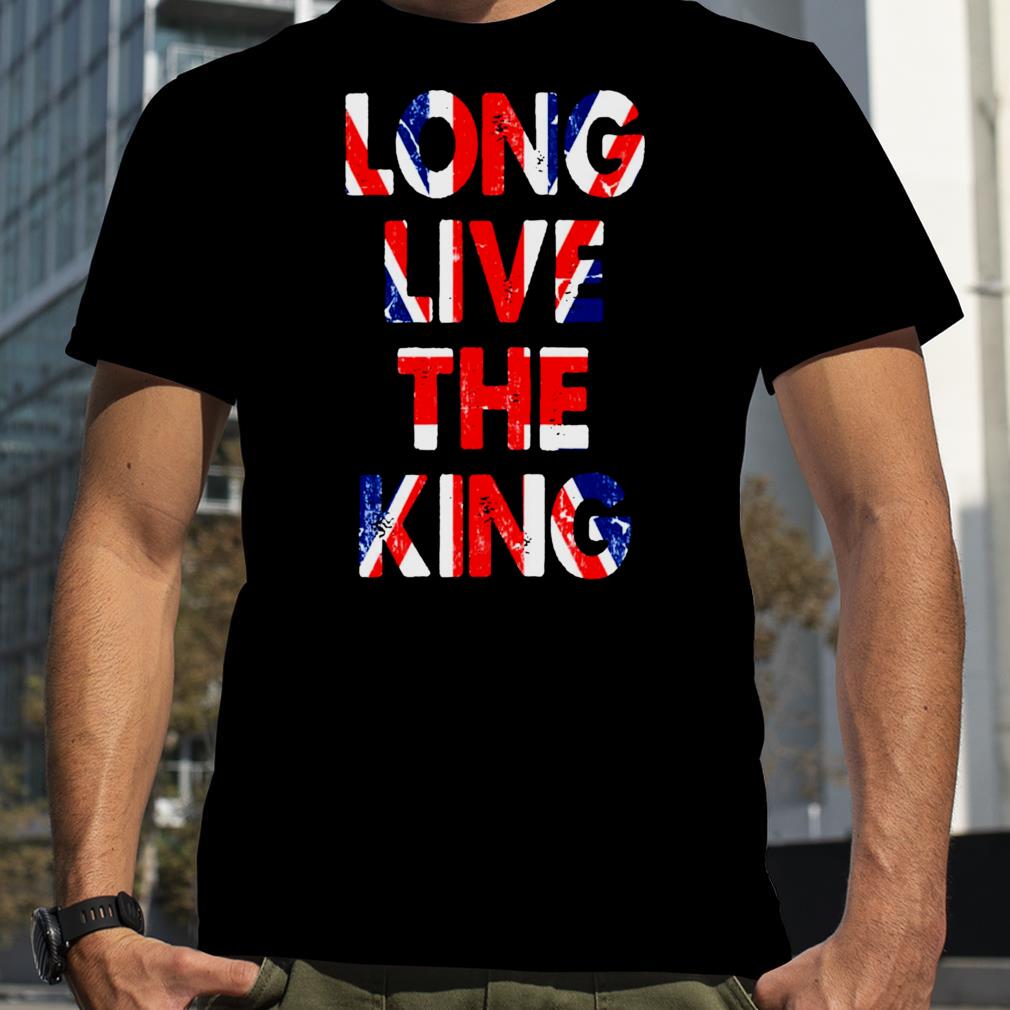 Long Live King Charles Iii Uk Flag Vintage shirt