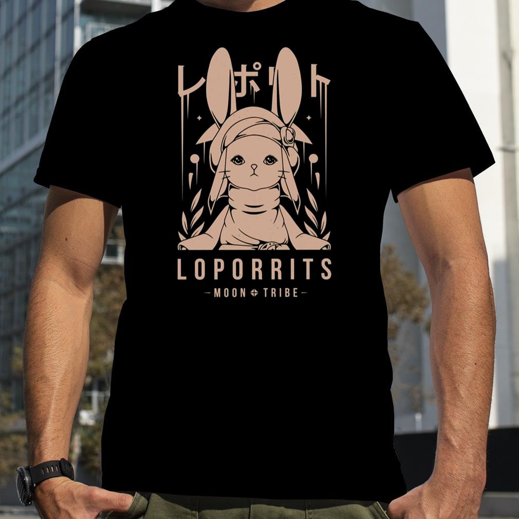 Loporrits Moon Tribe Aesthetic Bunny shirt