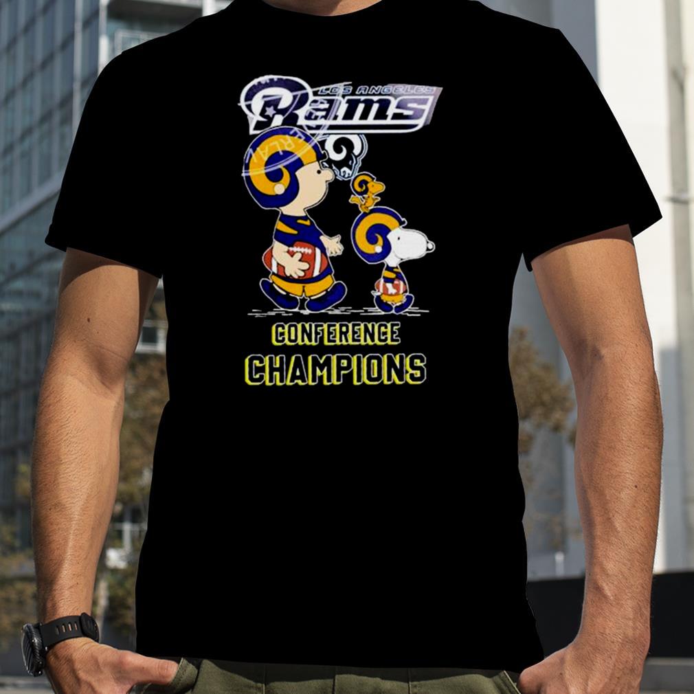 Los Angeles Rams Snoopy Peanuts 2022 NFC Conference Championship T Shirt