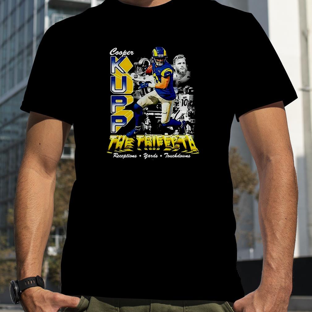 Los Angeles Rams The Trifecta Reception Cooper Kupp T Shirt