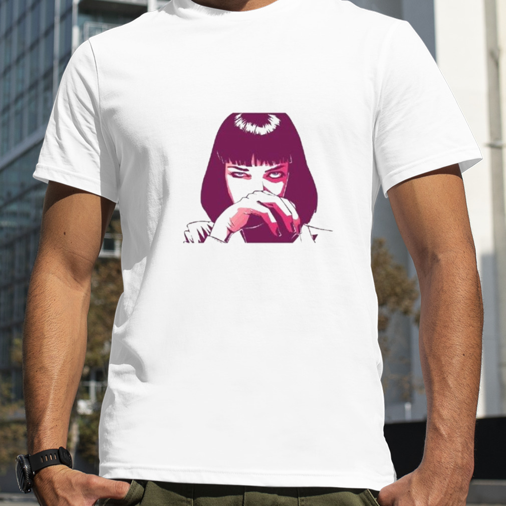 Mia Wallace Pulp Fiction Art Tarantino Film Cult Cool shirt