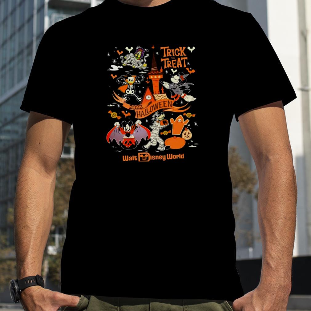 Mickey Halloween Vintage Walt Disney World T Shirt