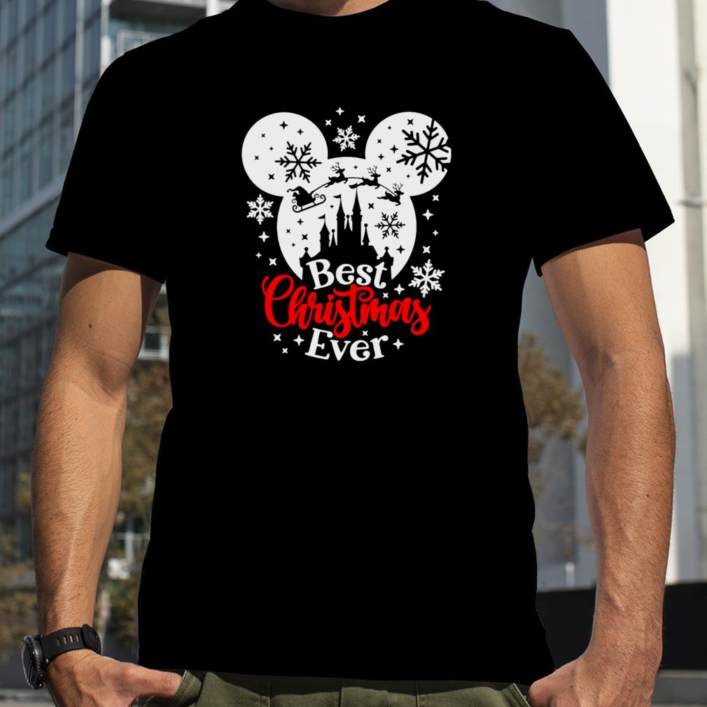 Mickey mouse Disney Best Christmas Ever shirt