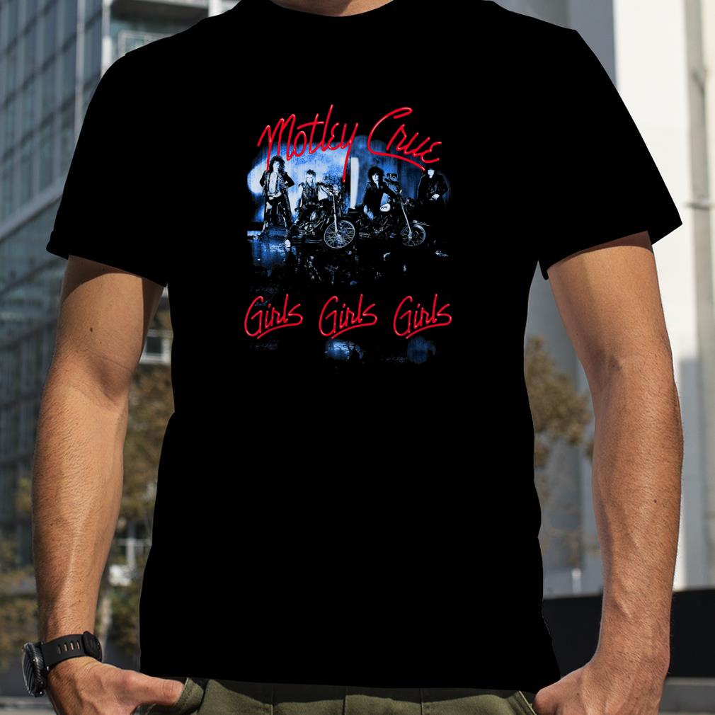 Mötley Crüe   Girls Girls Girls Tracklist T Shirt