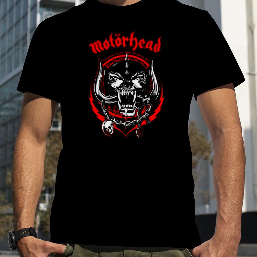 Motorhead Voltage Warpig Lemmy Kilmister Rock shirt