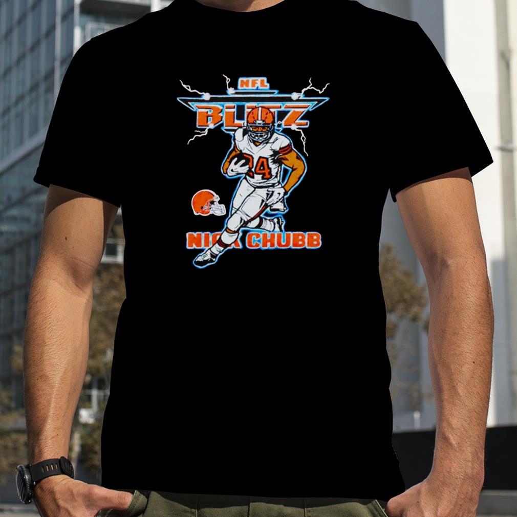 NFL Blitz Browns Nick Chubb shirt