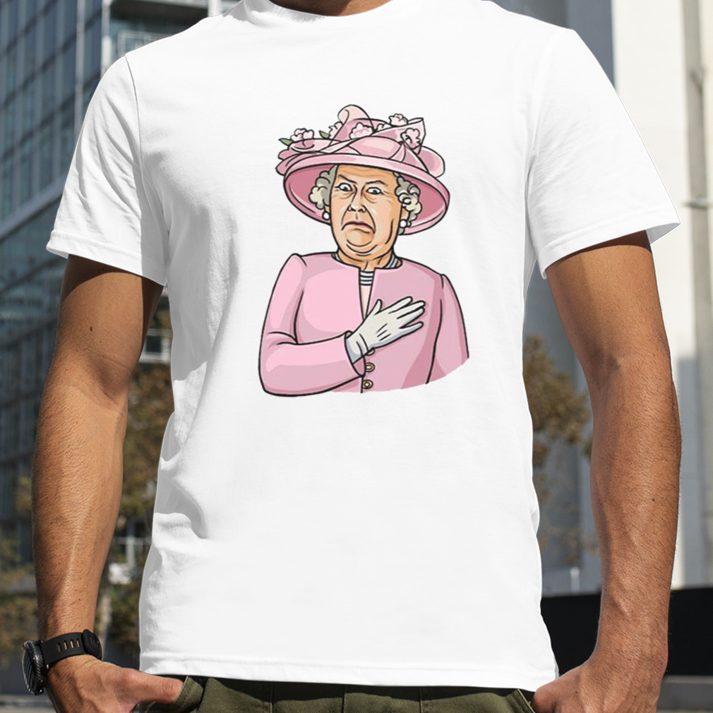 Oh Queen Elizabeth Shocked Face shirt