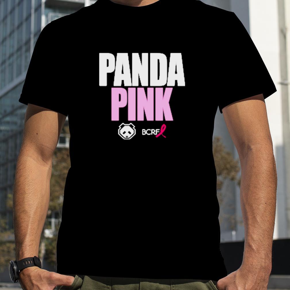 Panda Pink Bcrf Black T Shirt