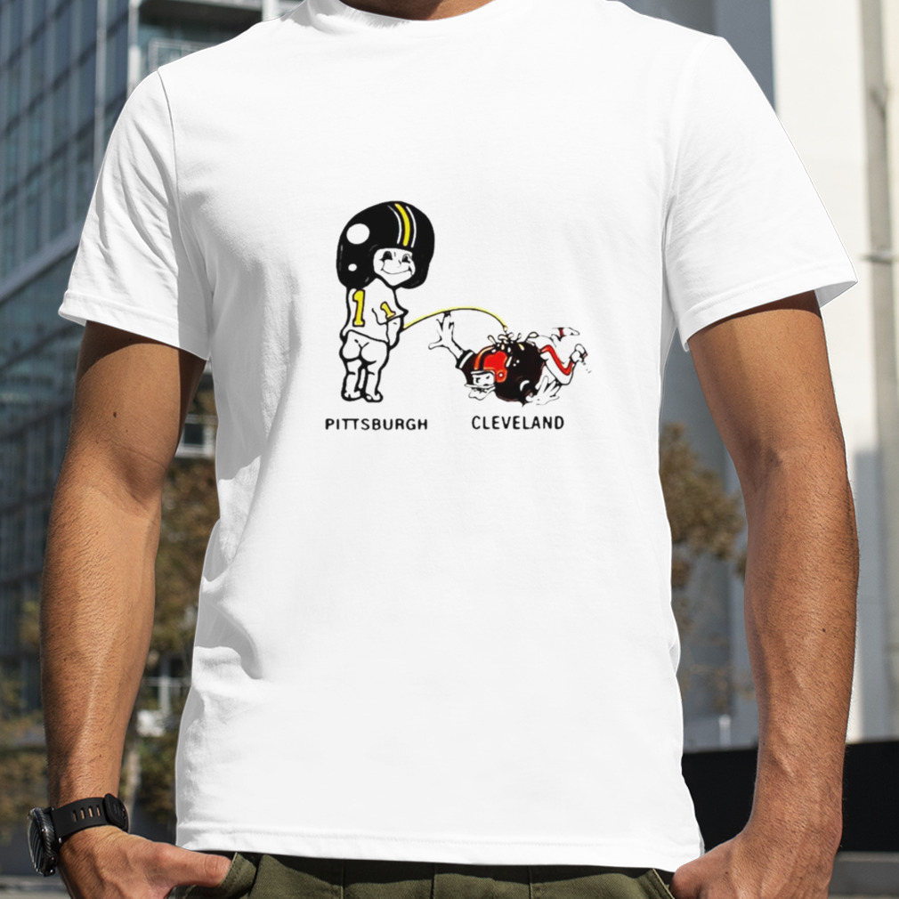 Pittsburgh Steelers Pee Cleveland Browns shirt