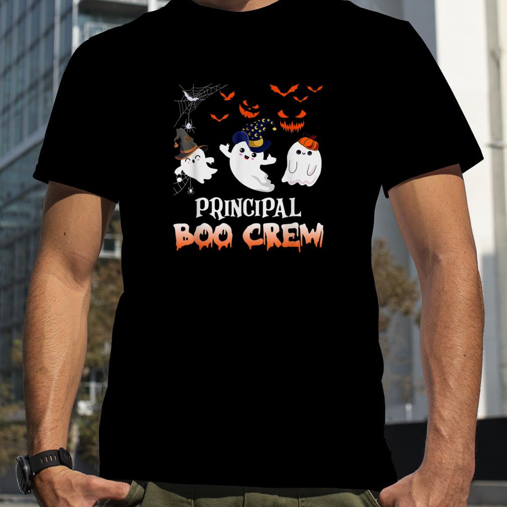 Principal Boo Crew Halloween Ghost Special Ed Teacher T Shirt