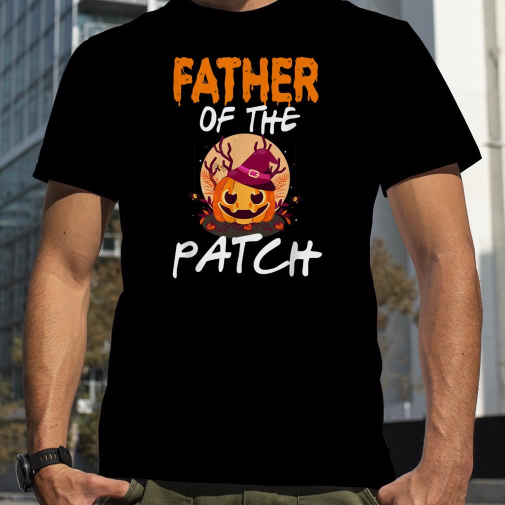 Pumpkin Father Of The Patch Funny Matching Party Halloween T Shirt