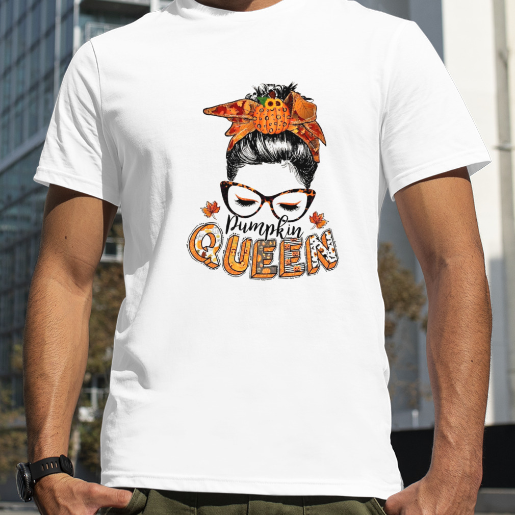 Pumpkin Queen Hallothankmas shirt