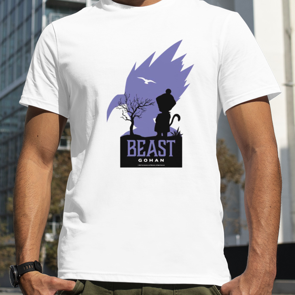 Purple Art Beast Gohan Dragon Ball shirt