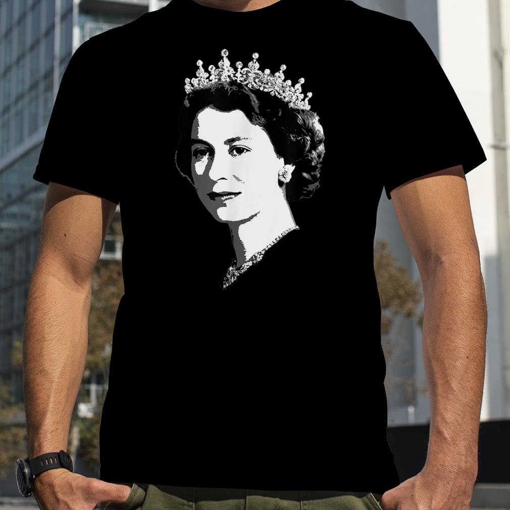 Queen Elizabeth II England Meme TShirt British Crown Britain