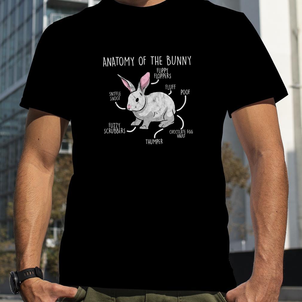 Rabbit Anatomy Bunny Animal Pet Owner shirt