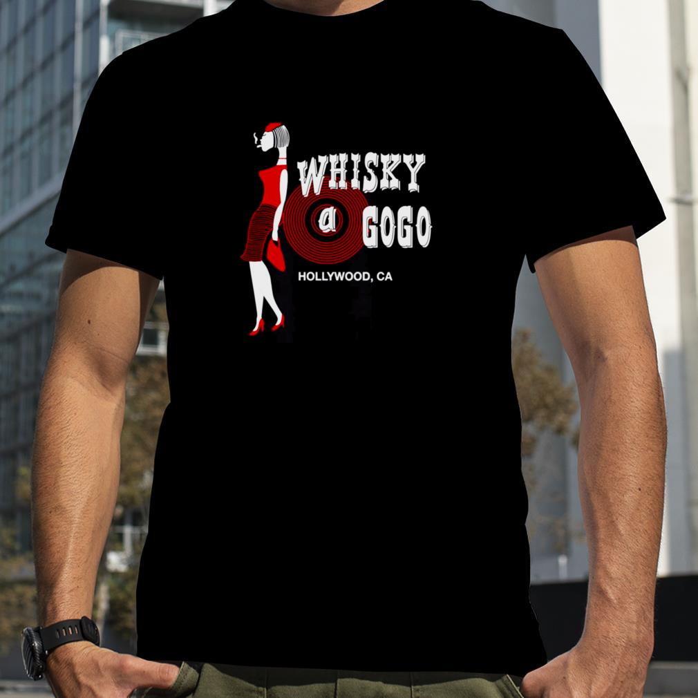 Rare Shirt Whiskey A Go Go 80s Hollywood California Rock And Roll shirt