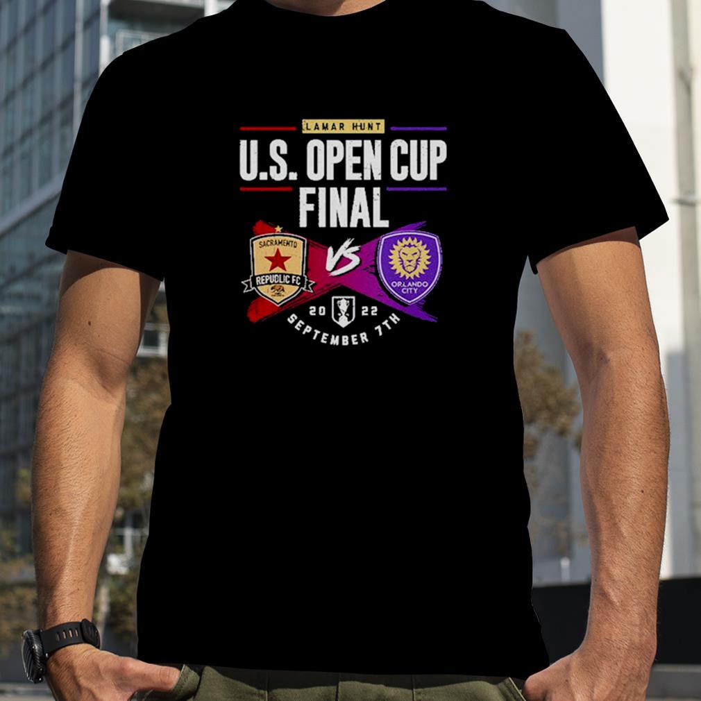 Republic Fc vs Orlando City U.S. Open Cup 2022 Match up Lamar Hunt shirt