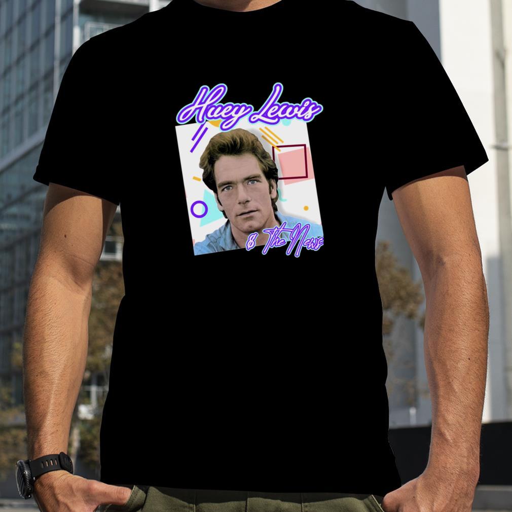 Retro Huey Lewis And The News shirt