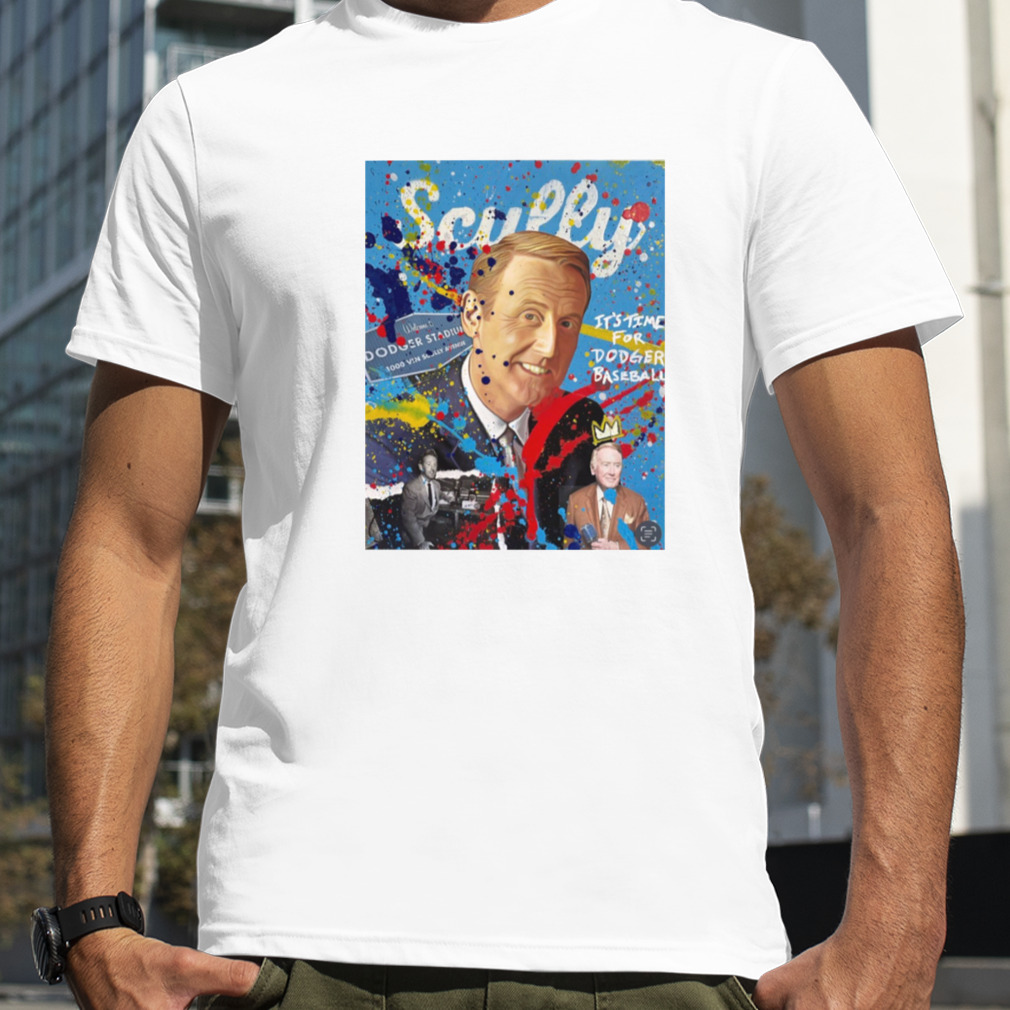 Rip Vin Scully Thank You Rest In Peace shirt