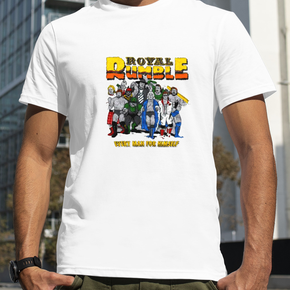 Royal Rumble every man for himself T shirt