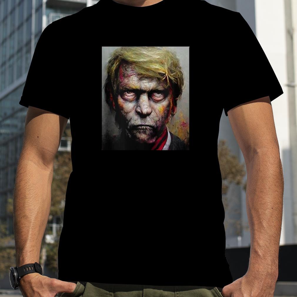 Scares Zombie Donald Trump Halloween T Shirt