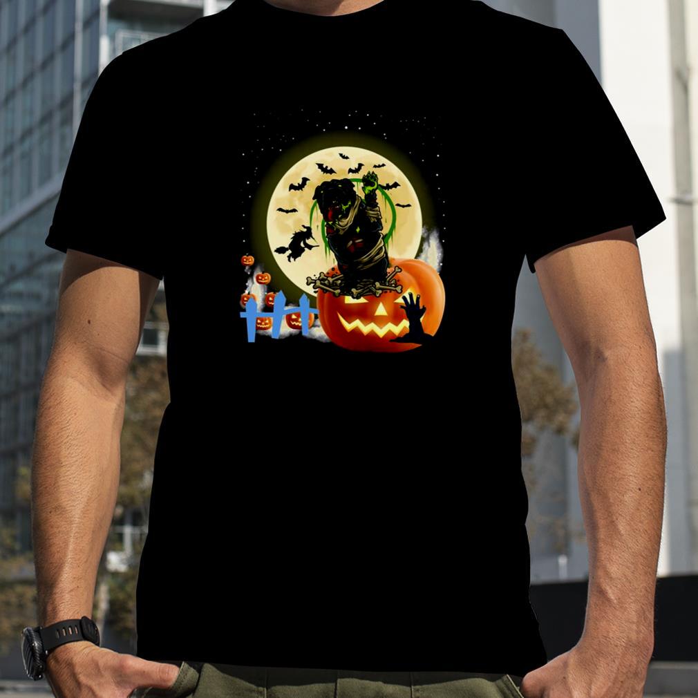 Scary Zombie Dog Halloween Trick Or Treat shirt