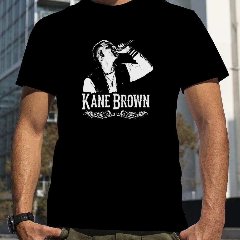 Singer Songwriter Kane Brown Singing shirt