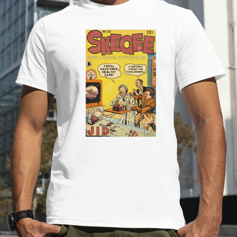 Skegee Comic Book Parody Rapper Jid shirt